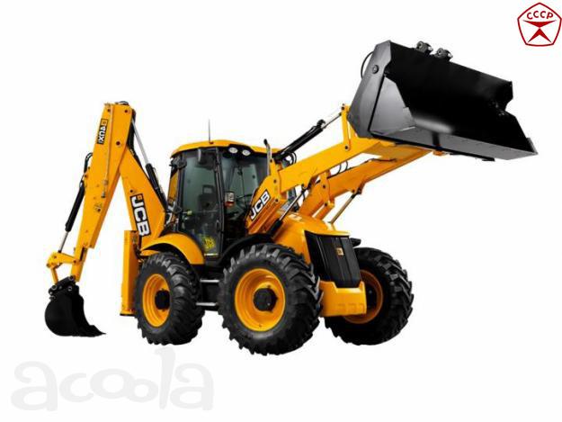 Аренда, услуги экскаватора-погрузчика JCB.