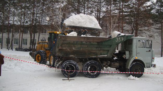 ВЫВОЗ СНЕГА НА а.м. КАМАЗ