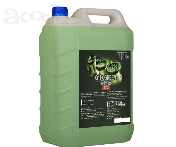 Антифриз G11+ GREEN (ЗЕЛЁНЫЙ) -40°C.