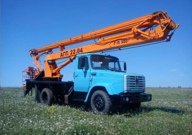 Аренда Автовышки ЗИЛ АГП-22.04. Высота 22 м